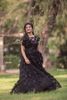 Picture of Floral ball western wear gown
