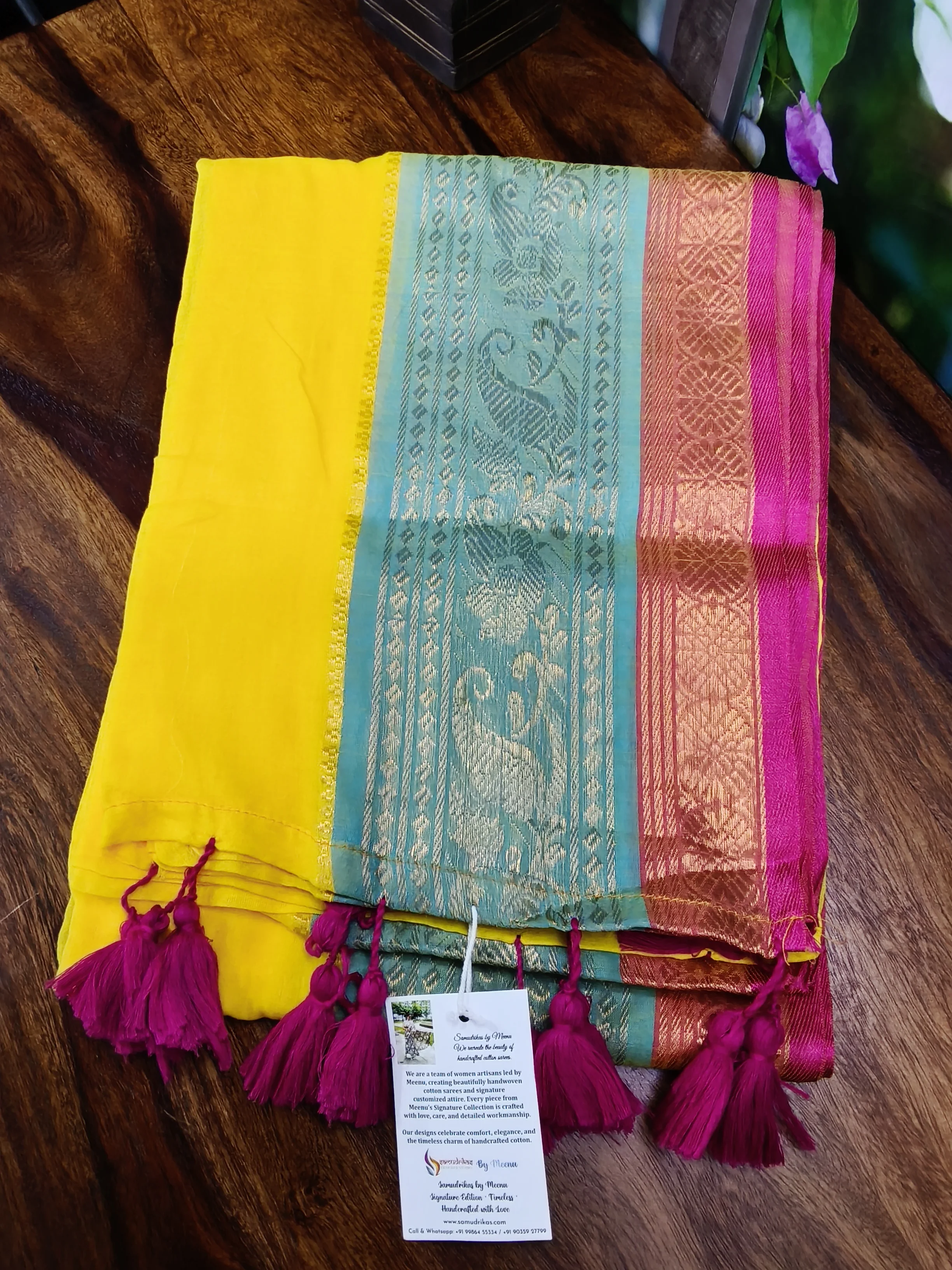 Janaki Collection – Premium Malmal Cotton Saree