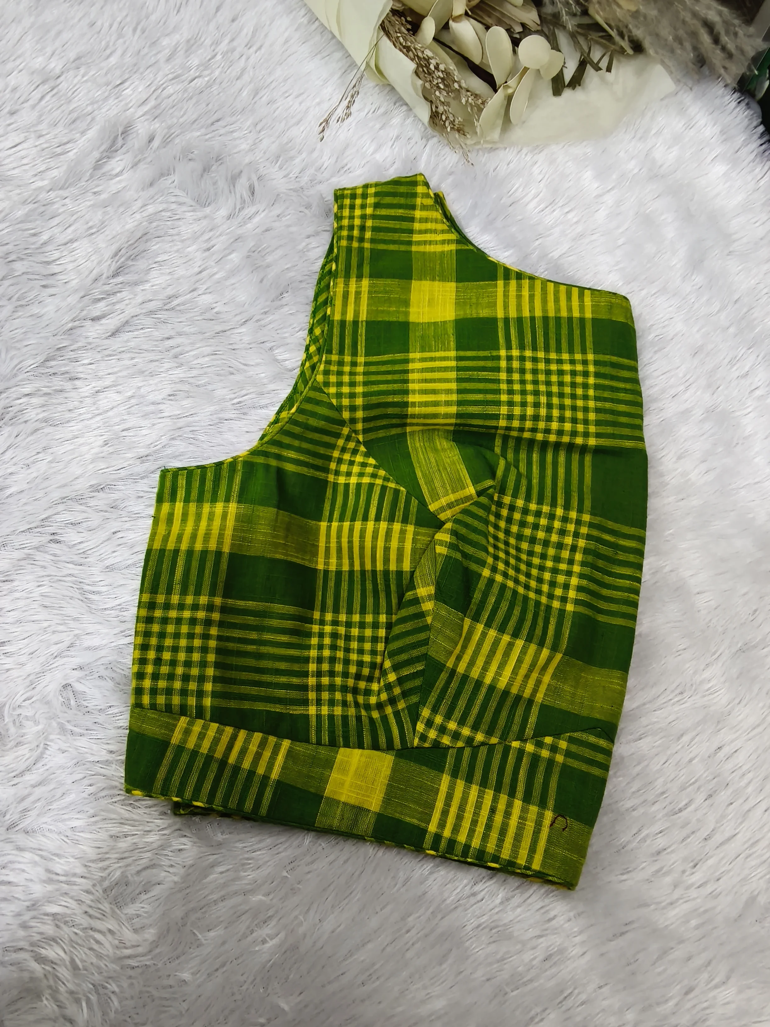 Mallika Blouse. Sleeveless Blouse